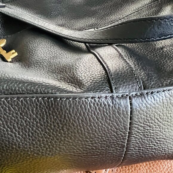 Fossil Sam Shopper Tote & Wallet in Black NWT - Picture 8 of 10